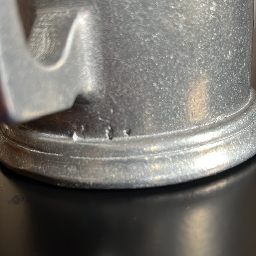 Vintage Catson Freeport Pewter Tennis Pint Tankard Stein Mug - Picture 6 of 9